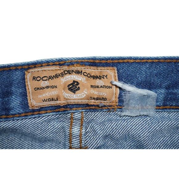 Vintage Rocawear Denim  Men’s Size 38x28 – Relaxed Straight Leg Streetwear Y2K - Picture 4 of 10